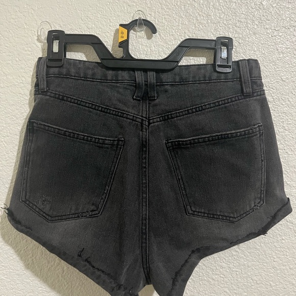 Wild Fable Black Distressed Jean Shorts - Picture 2 of 6